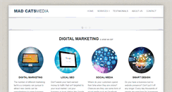 Desktop Screenshot of madcatsmedia.com